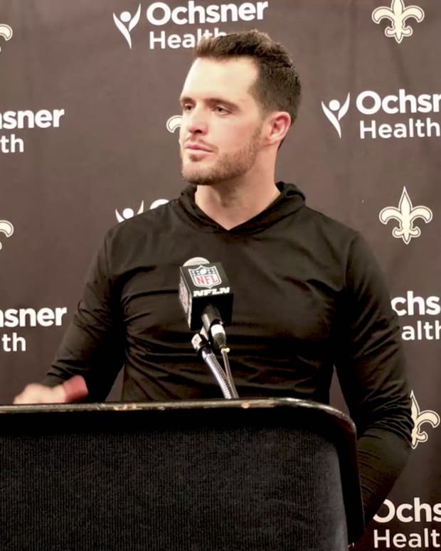 Derek Carr Postgame Interview - Week 6